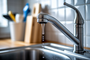 evier-robinet-gouttes-fuite