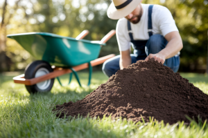 jardinier-tas-terre-jardin