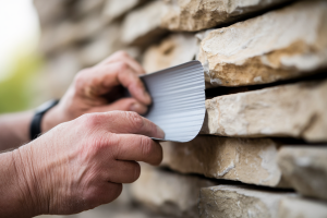 mains-application-solin-mur-pierre