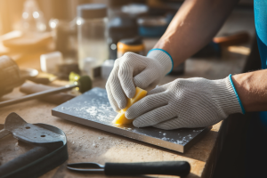 mains-gants-eponge-metal-atelier