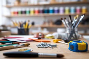 pinceaux-vis-tissus-metre-ruban