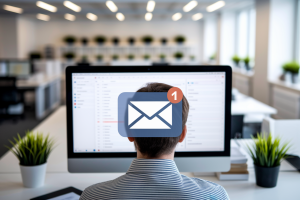 vue-epaule-personne-bureau-ecran-brouille