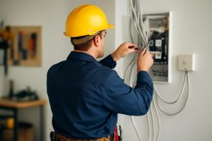 electricien-travaille-maison-moderne-installation