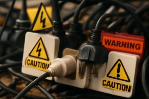 fils-prises-panneaux-avertissement