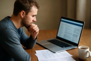 personne-bureau-ordinateur-tasse-documents