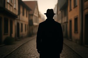 silhouette-homme-rue-pavee-village-europeen