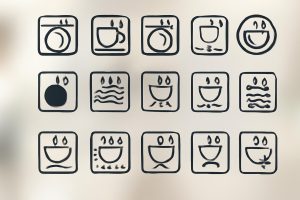 symboles-lave-vaisselle-design-uniques