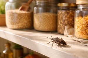 etagere-cuisine-punaise-bocaux-cereales