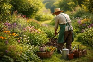 jardinier-tenue-traditionnelle-fleurs-verdoyant