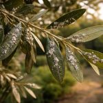 olivier-feuilles-cochenilles-blanches-jardin