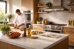 cuisine-moderne-design-acier-inoxydable