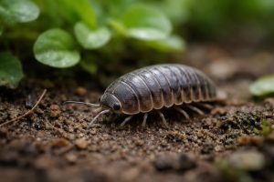 cloporte-jardin-feuilles-terre