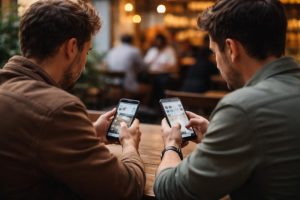 amis-dos-cafe-telephones-smartphones