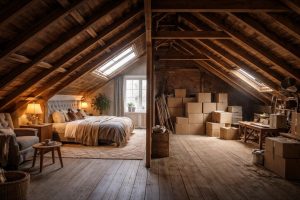 grenier-chambre-elegante-cartons-lumiere