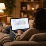 personne-assise-salon-moderne-ordinateur