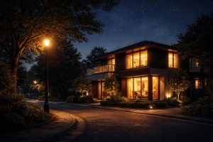 lampadaire-rue-maison-ciel-etoile