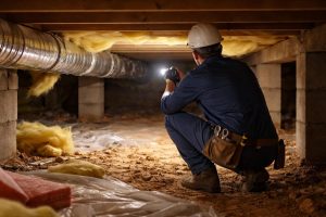 professionnel-travail-vide-sanitaire-isolation