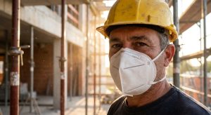 Le masque de protection FFP2 certifié sur chantier : pourquoi c'est indispensable