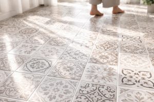 carreaux-modernes-lumiere-pieds-flous